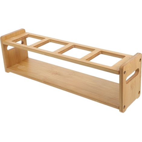 Organizzatore per bottiglie di condimenti, ripiano da banco, organizer da scrivania, portabottiglie, ripiani portaoggetti, portabottiglie per spezie, portabottiglie da cucina
