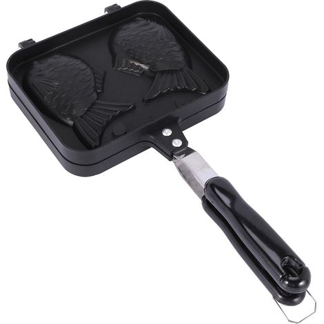 Taiyaki, une poêle à frire double en forme de poisson pour les gaufres, les crêpes et les pancakes japonais. - AquaForge (1/5)