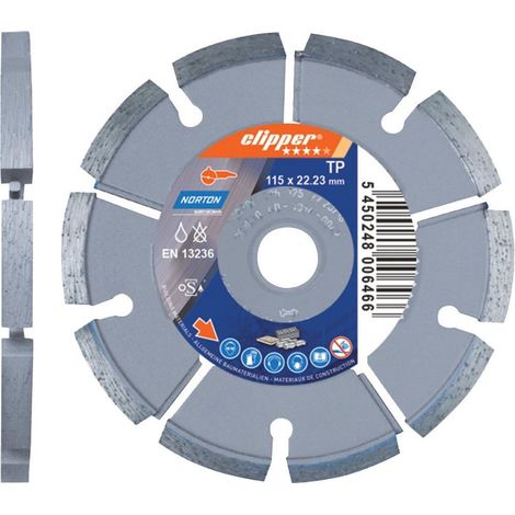 Disque diamant Norton TP DEJOINTAGE 125 x 6,5 mm (1/2)
