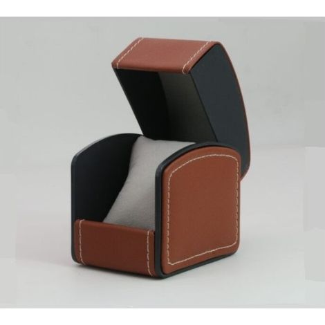 Boîte de rangement de bijoux Boîte de rangement de montre en cuir PU (1/5)