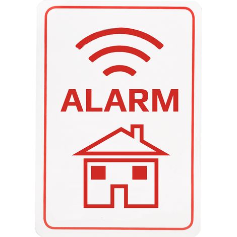 Étiquettes d'alarme (3 pièces/paquet) (1/2)
