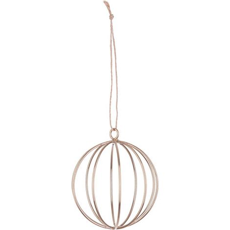 Sfera "Silken" per albero di Natale color oro Ø 8 cm