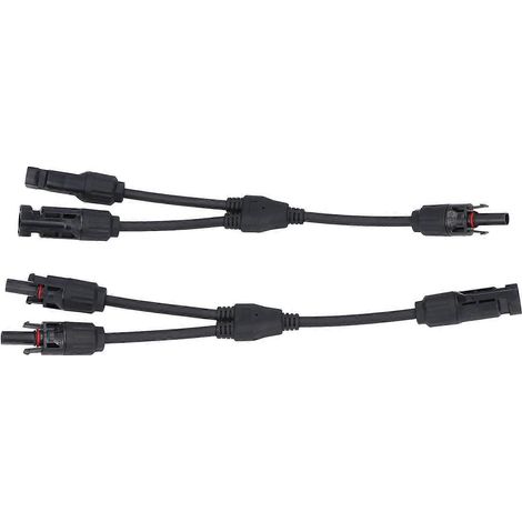 Y-Verzweigungs-Paralleladapter aus Messing, PPO 3-Wege-Solarstecker, 2-zu-1-Batteriepanel-Anschlüsse, 1000 V