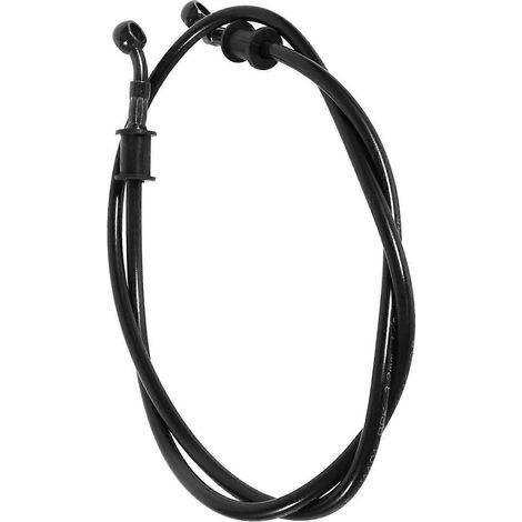 90 cm Motorrad-Motocross-Brems-, Kupplungs- und Ölschlauch aus geflochtenem Stahl, schwarz