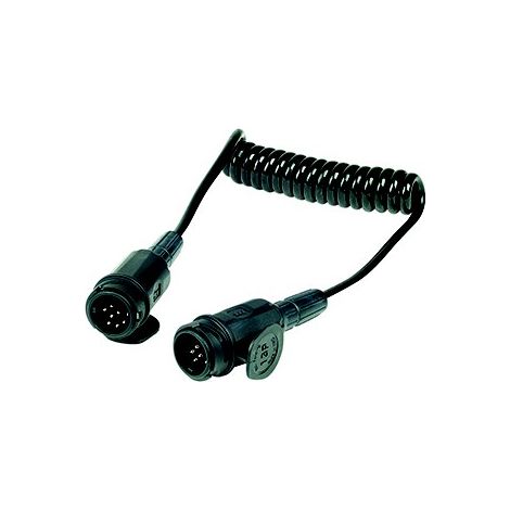 Cable espiral de 13 polos, 12V - 1,75 m.