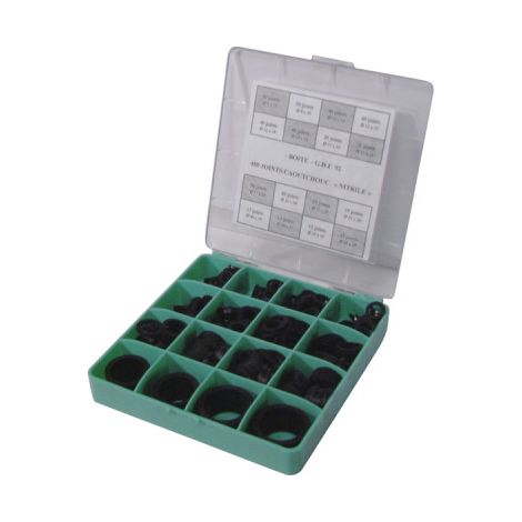 Coffret de 480 joints plats caoutchouc G.D.F.92 - DIFF