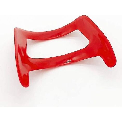 pair Kit de rasage et de coupe pour hommes, convient à tous les guides d'auto-coupe, accessoires de coiffure (1 pièce, rouge) (1/3)