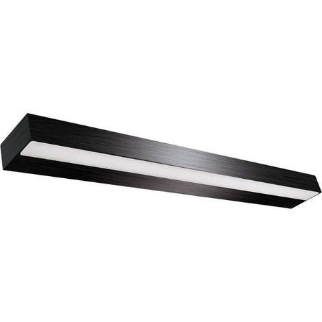 Applique Murale LED SMD 9W IP44 - Blanc Neutre / Noir - SILUMEN (1/3)