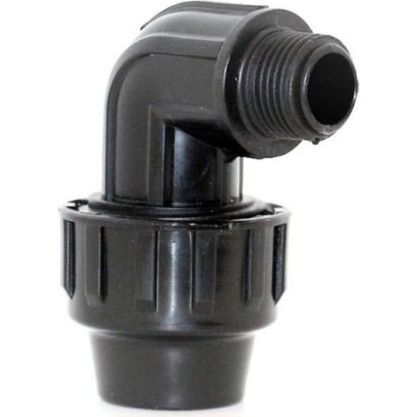 Codo Riego 90º R/M Ø 20Mm-1/2" Fit Polipropileno Natuur (1/2)