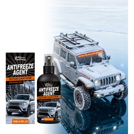 Le spray antigel abaisse le point de congélation du verre, ralentit la formation de givre par basses températures et améliore la visibilité. – 100 ml -- BIEMMEDUE (1/5)