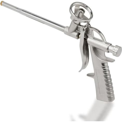 Pistola de espuma profesional, pistola pulverizadora de espuma expandible, herramienta para aplicar aislamiento de PU y dispensador de sellador. (1/4)
