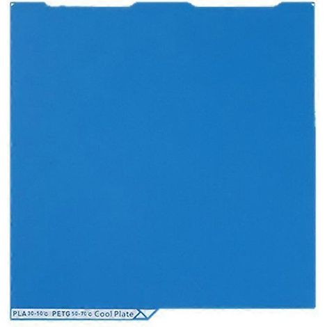 Doppelseitig mattierte Niedertemperatur-PEI-Kühlplatte 255x255mm PLA PETG für Anycubic Kobra 3 3D-Drucker (1/5)