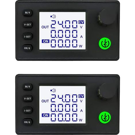 Convertisseur Buck DC-DC - Lot de 2 - Module Régulé SK40 - Tension et Courant Constants - Pour DIY Électronique - Entrée 6-36V Sortie 0,5-37V (1/4)