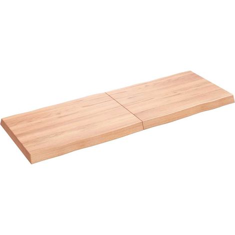Dessus de table,Plateau de table,Dessus de bureau bois massif traité bordure assortie CFW73597 (1/5)