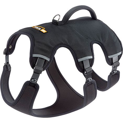 Ferplast ERGOTREKKING P Harnais pour chien ergonomique anti-évasion et réfléchissant. Six fermetures avec micro-ajustement.. Variante EXTRA SMALL - Misure: A: 28-38 cm B: 37-47 cm C: 34-44 cm L 18 cm