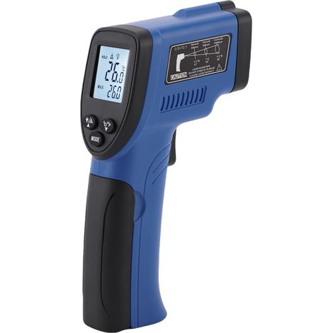 Thermomètre infrarouge industriel portable -50℃ à 580℃ pyromètre pour mesure température surface liquides (1/5)