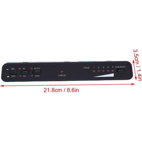 Control panel for Dometic refrigerators 3316995900 and 4450007134, precise temperature adjustment (1/4)