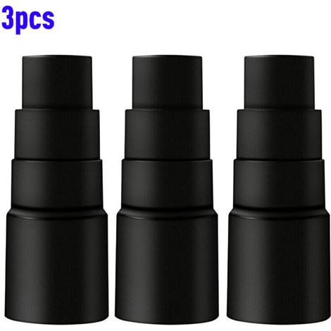 Ulisem 3 Pièces Adaptateur pour Tubulure d'extraction Adaptateur Réducteur pour outil aspiration poussière perceuse scie sauteuse scie circulaire ponceuse excentrique perceuse d'établi