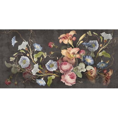 Papier peint panoramique - Fleurs - 130 cm x 65 cm (1/2)