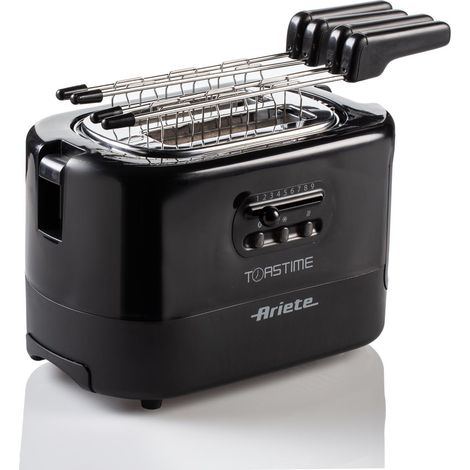Schwarzer Toaster 700W Ariete (1/3)