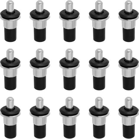 50 pièces Lot de Goupilles de Réparation de Porte D'armoire Goupilles à Ressort Goupilles de Réparation Amortisseur de Remplacement pour Goupille de Volet de Cuisine Meuble à Chaussures