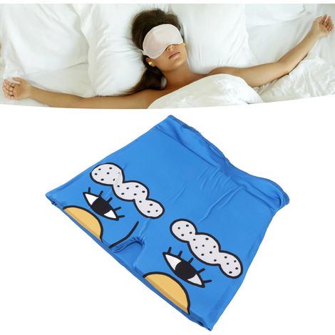 Couvre-tête, masque pour le visage et les yeux en gel imprimé chaud/froid, bandeau compressif froid imprimé créatif, bonnet compressif froid pour thérapie par le froid, style C (1/5)