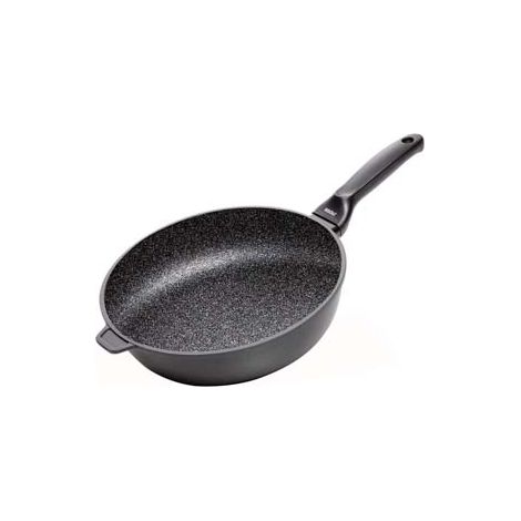 PADELLA ALTA LINEA GRANITO HARD STONE  cm.28    RISOLI