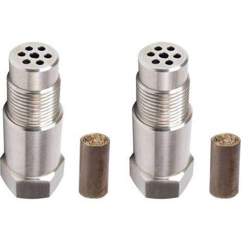 Compatible avec le capteur Stück O2, le capteur Auto-Sauerstoff Cel Fix Vérifier l'adaptateur de silencieux moteur Sauerstoff M18X1.5 (1/4)