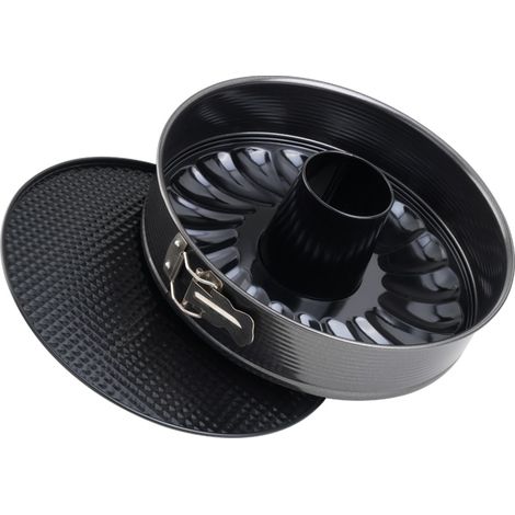 Tortiera Stampo Forma Apribile con Cerniera Doppio Fondo 26 cm (1/2)