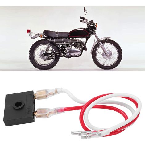 Redresseur régulé 6 V AC/DC pour Yamaha DT1 Enduro 250 1974 XT 500 1976-1981 (Référence : 2042.1)
