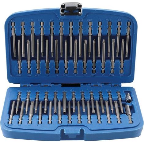 Jeu d Embouts pour Vis de Sécurité L. - 51 pcs - Acier, Résistants et Précis, Zones Difficiles - D-Work (1/5)