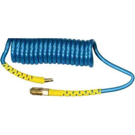 TUBO A SPIRALE RACCORDATO POLIURETANO Ø 8x12 mm - 12 mt