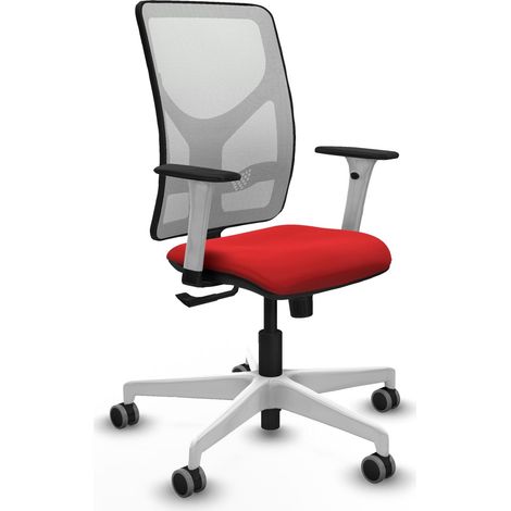 Chaise de bureau piqueras y crespo Motilla blanc soutien lombaire (1/2)