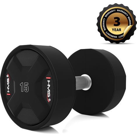 HPC 15 kg Polyurethan-Hantel CPU HMS (1/4)