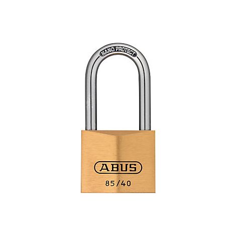ABUS Lucchetto 85/40HB40 conf da 3 pz ottone