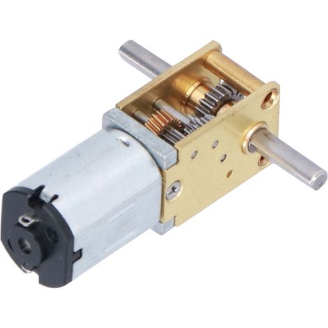 Moteur Réducteur Miniature DC JGYN20 Silencieux pour Projets Robotiques et Modélisme (27 Tours/Minute) (1/5)