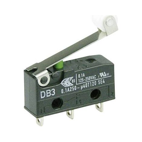 ZF DB3C-A1RC Microrupteur DB3C-A1RC 250 V/AC 0.1 A 1 x On/(On) à rappel 1 pc(s) (1/2)