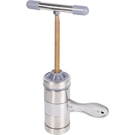 1pc Machine à Pâtes Manuel en Acier Inoxydable - Presse Nouilles et Pasta Maker Portable