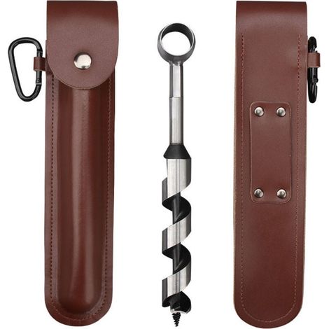 Foret à tarière bois , outil de survie en plein air pour colons Bushcraft, main camping et complément parfait aux packs matériel (1/4)
