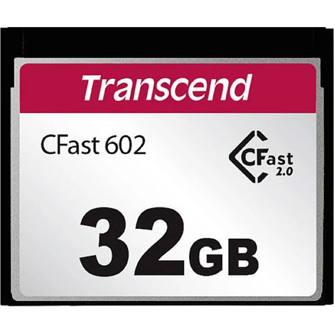 [NEUWERTIG] B-Ware Transcend CFast-Karte Industrial 32GB Speicherkarte 500MBs Lesen 350MBs (1/2)