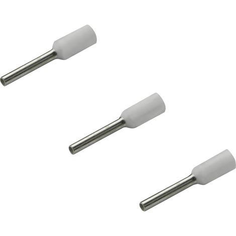 Rittal 4050.730 Aderendhülse 0.5 mm² Teilisoliert Weiß 500 St.