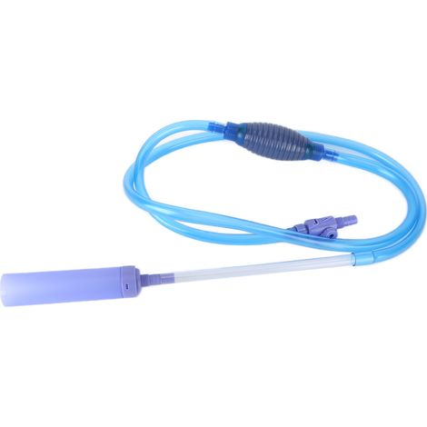 Pompe à Siphon pour Aquarium - Extracteur de Déchets et Changement d'Eau Manuel