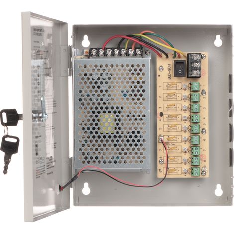 ALIMENTATORE COMMUTATORE 12V/8A/PA9