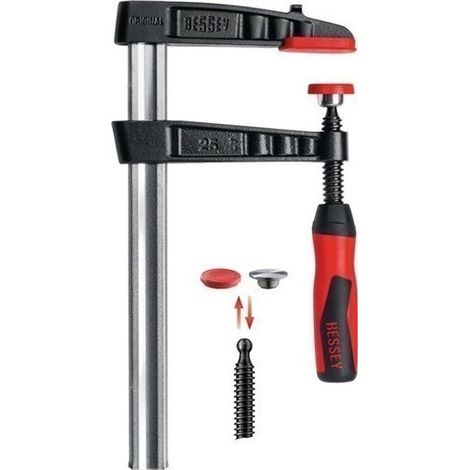 Bessey Sargento de fundición maleable 200 x 100 mm - TG20-2K