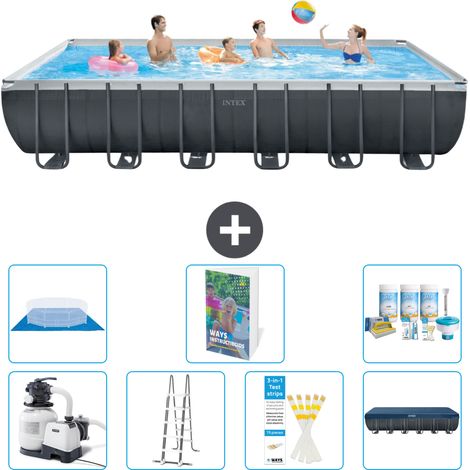 Ultra XTR Pool Rechteckig - 732x366x132 cm - 8-teilig S599