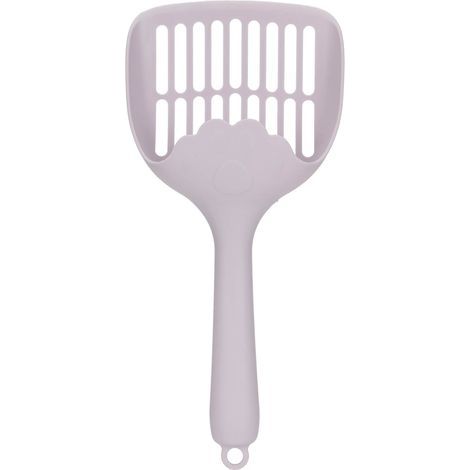 Pelle à litière pour chat, pelle à merde Simple et à la mode à bord arrondi en Arc avec poignée ergonomique. (1/5)