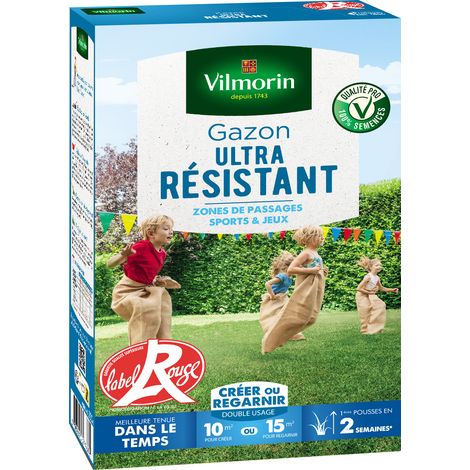 Vilmorin - Gazon Ultra Résistant 250 gr (4462419) (1/3)