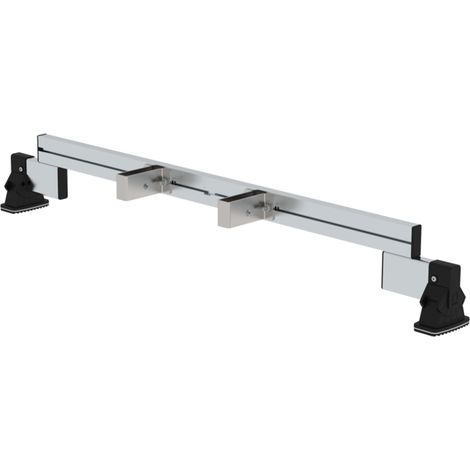 Munk Nachrüst-Traverse mit nivello®-Leiterschuh Breite 1,2 m mit Holmhöhe 98,0 mm