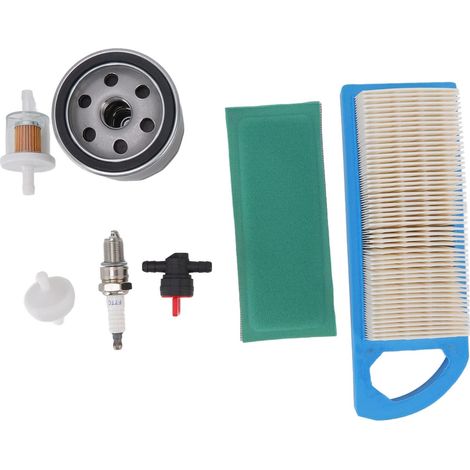 Kit de ajuste de filtro de aceite Filtro de aceite de motor de tractor Filtro de aire de motor de tractor Kit de montaje de filtro de aire de cortacésped Conjunto de motor de tractor Pieza (1/5)