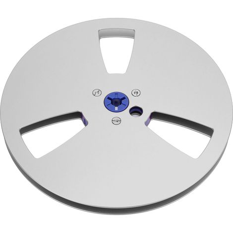 Bobine de bande magnétique vide 1/4" (7 pouces) pour TEAC, ReVox et Studer (1 pièce, argent) (1/5)
